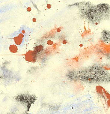 Metin için alanı olan soyut suluboya arkaplanı