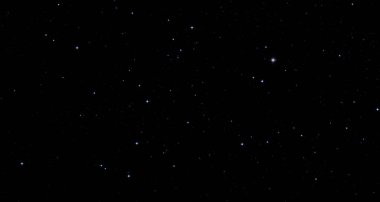 Evren yıldız ve gazla dolu. Uzak evren İllüstrasyon.  