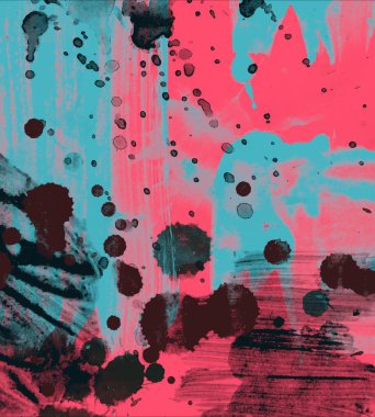 Boya lekeleriyle soyut arkaplan 