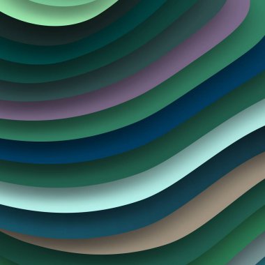 3 boyutlu illüstrasyon. Web modern fon. Renkli desen. Soyut geometrik şekiller. arkaplan.