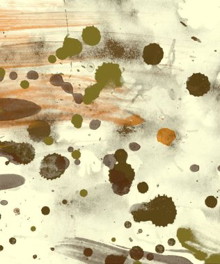 Metin için alanı olan soyut suluboya arkaplanı