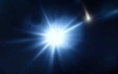 Soyut alan koyu arka plan  