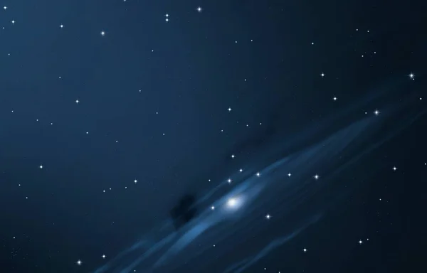 Universet Fullt Stjerner Gass Illustrasjon Kosmos Langt Borte – stockfoto