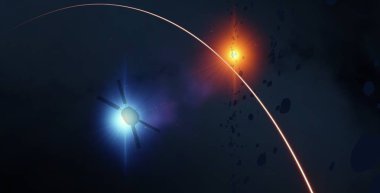 parlaklık ile renkli soyut gökyüzü arka plan