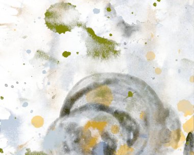 Metin için alanı olan soyut suluboya arkaplanı