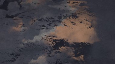 Metin için yeri olan boya lekeleriyle soyut arkaplan