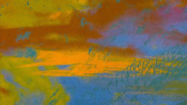 Boya lekeleriyle soyut arkaplan 