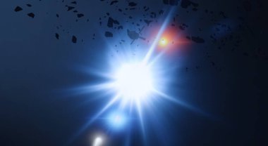 parlaklık ile renkli soyut gökyüzü arka plan