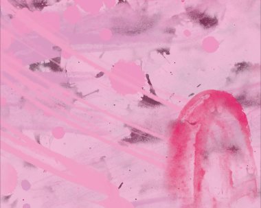 Metin için yeri olan boya lekeleriyle soyut arkaplan