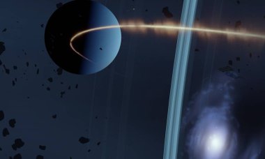 parlaklık ile renkli soyut gökyüzü arka plan