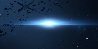 kozmos astronomi arka plan, evren