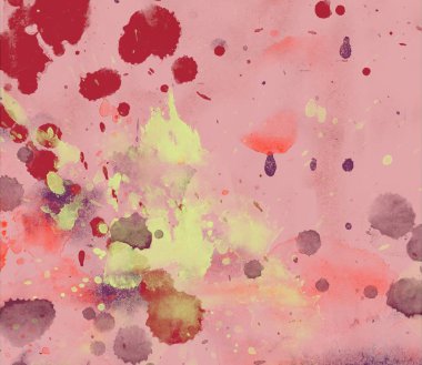 Metin için alanı olan soyut suluboya arkaplanı