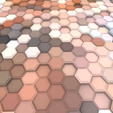 3 boyutlu illüstrasyon. Web modern fon. Renkli desen. Soyut geometrik şekiller. arkaplan.