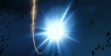 Soyut alan koyu arka plan  