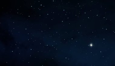 yıldız ile güzel kozmos astronomi arka plan