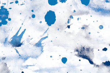 Metin için yeri olan boya lekeleriyle soyut arkaplan