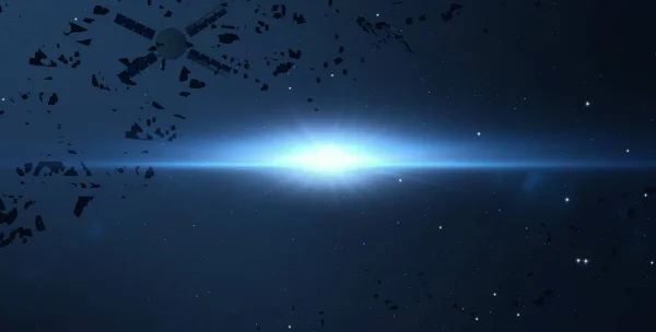Cosmos Astronomia Fundo Universo — Fotografia de Stock