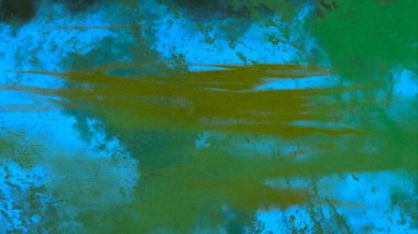 Metin için yeri olan boya lekeleriyle soyut arkaplan