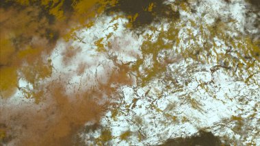 Metin için yeri olan boya lekeleriyle soyut arkaplan