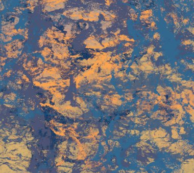 Arkaplanda soyut renkli lekeler