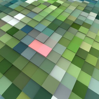 3 boyutlu illüstrasyon. Web modern fon. Renkli desen. Soyut geometrik şekiller. arkaplan.