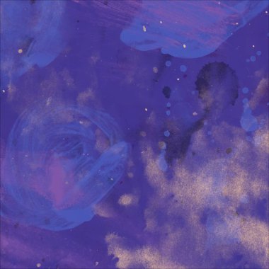 Metin için yeri olan boya lekeleriyle soyut arkaplan