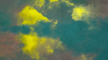 Metin için yeri olan boya lekeleriyle soyut arkaplan