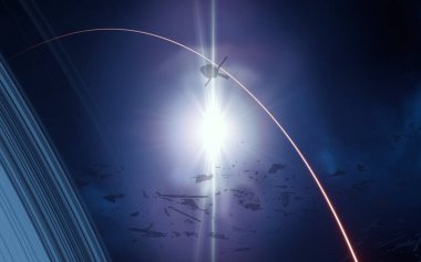 parlaklık ile soyut karanlık gökyüzü arka plan