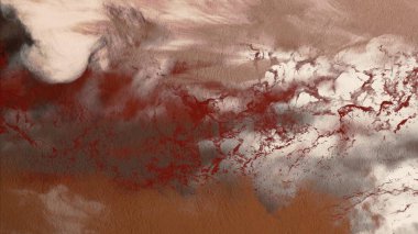 Metin için yeri olan boya lekeleriyle soyut arkaplan