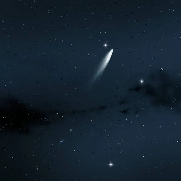 Σύμπαν Γέμισε Αστέρια Και Βενζίνη Μακρινός Κόσμος Εικόνα — Φωτογραφία Αρχείου