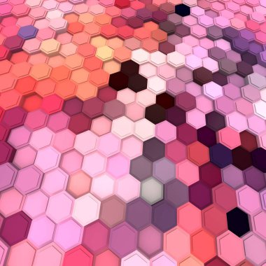 3 boyutlu illüstrasyon. Web modern fon. Renkli desen. Soyut geometrik şekiller. arkaplan.