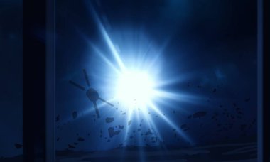 kozmos astronomi arka plan, evren