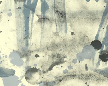 suluboya darbeleri ve soyut desenli grunge arka plan