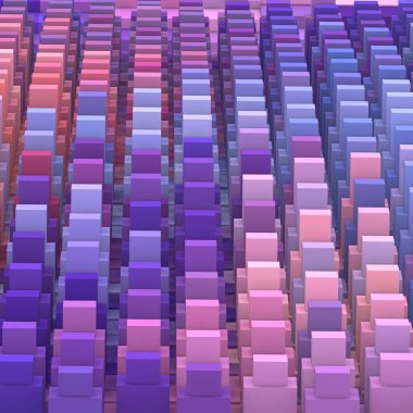 3 boyutlu illüstrasyon. Web modern fon. Renkli desen. Soyut geometrik şekiller. arkaplan.