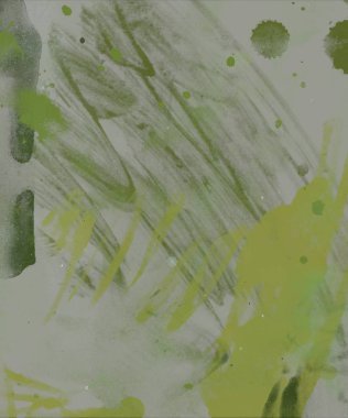 Metin için yeri olan boya lekeleriyle soyut arkaplan