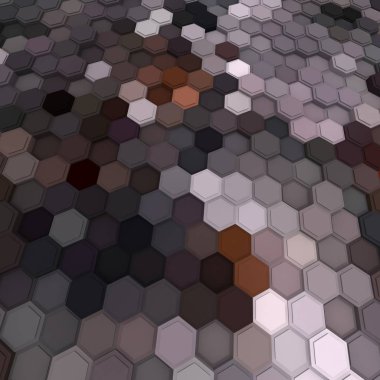 3 boyutlu illüstrasyon. Web modern fon. Renkli desen. Soyut geometrik şekiller. arkaplan.