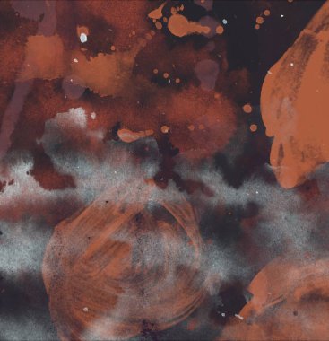 Metin için alanı olan soyut suluboya arkaplanı