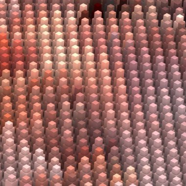 3 boyutlu illüstrasyon. Web modern fon. Renkli desen. Soyut geometrik şekiller. arkaplan.