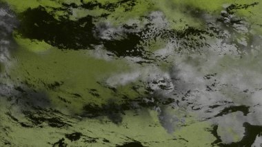 Metin için yeri olan boya lekeleriyle soyut arkaplan