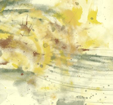 Metin için alanı olan soyut suluboya arkaplanı