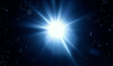 parlaklık ile renkli soyut gökyüzü arka plan