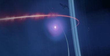 Soyut alan koyu arka plan  