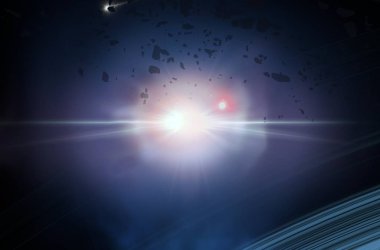 Soyut alan koyu arka plan  