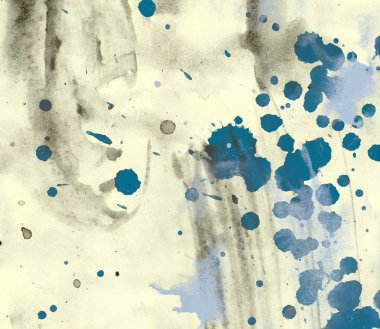 Metin için alanı olan soyut suluboya arkaplanı