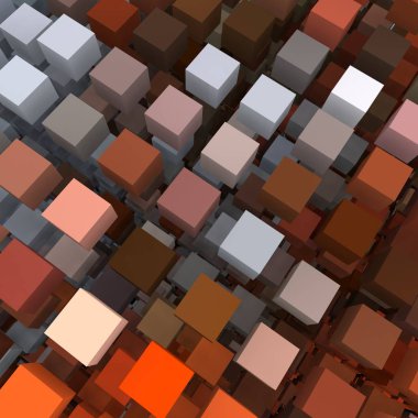 3 boyutlu illüstrasyon. Web modern fon. Renkli desen. Soyut geometrik şekiller. arkaplan.