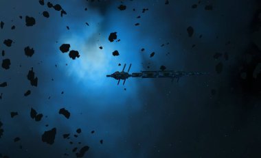 Soyut alan koyu arka plan  