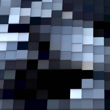 3 boyutlu illüstrasyon. Web modern fon. Renkli desen. Soyut geometrik şekiller. arkaplan.