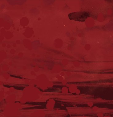 soyut grunge suluboya darbeleri ve fırçalar desen