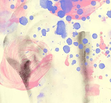 Metin için alanı olan soyut suluboya arkaplanı