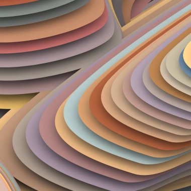 3 boyutlu illüstrasyon. Web modern fon. Renkli desen. Soyut geometrik şekiller. arkaplan.